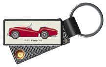 Triumph TR2 1953-55 (wire wheels) Keyring Lighter